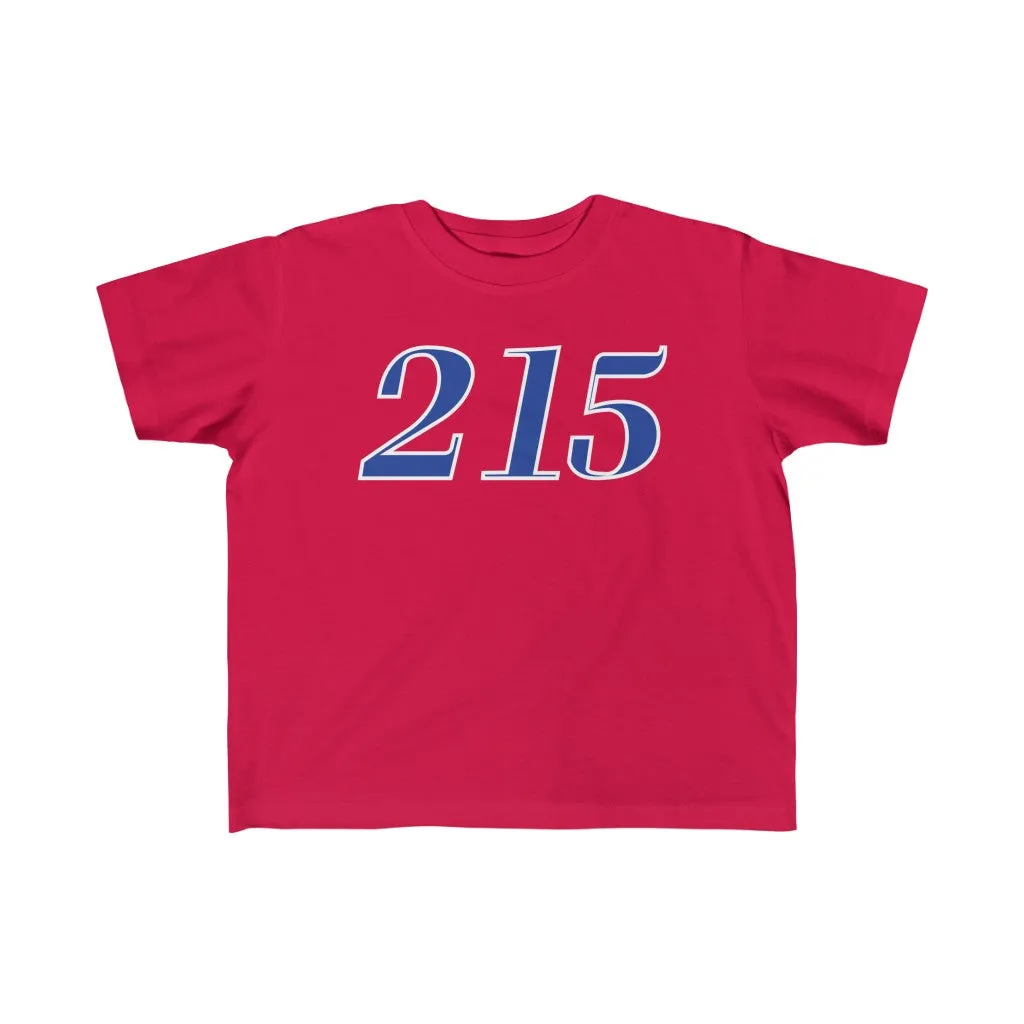 215 Area Code Liberty Kids Tee