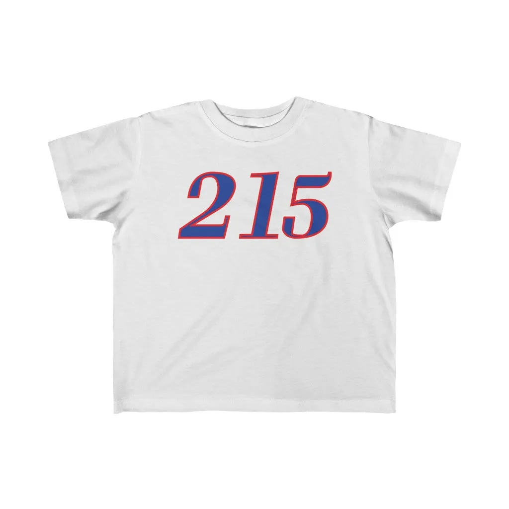 215 Area Code Liberty Kids Tee