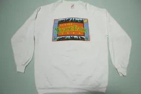 Alaska State Fair Vintage 1988 Frontier White Crewneck Alaskan Sweatshirt