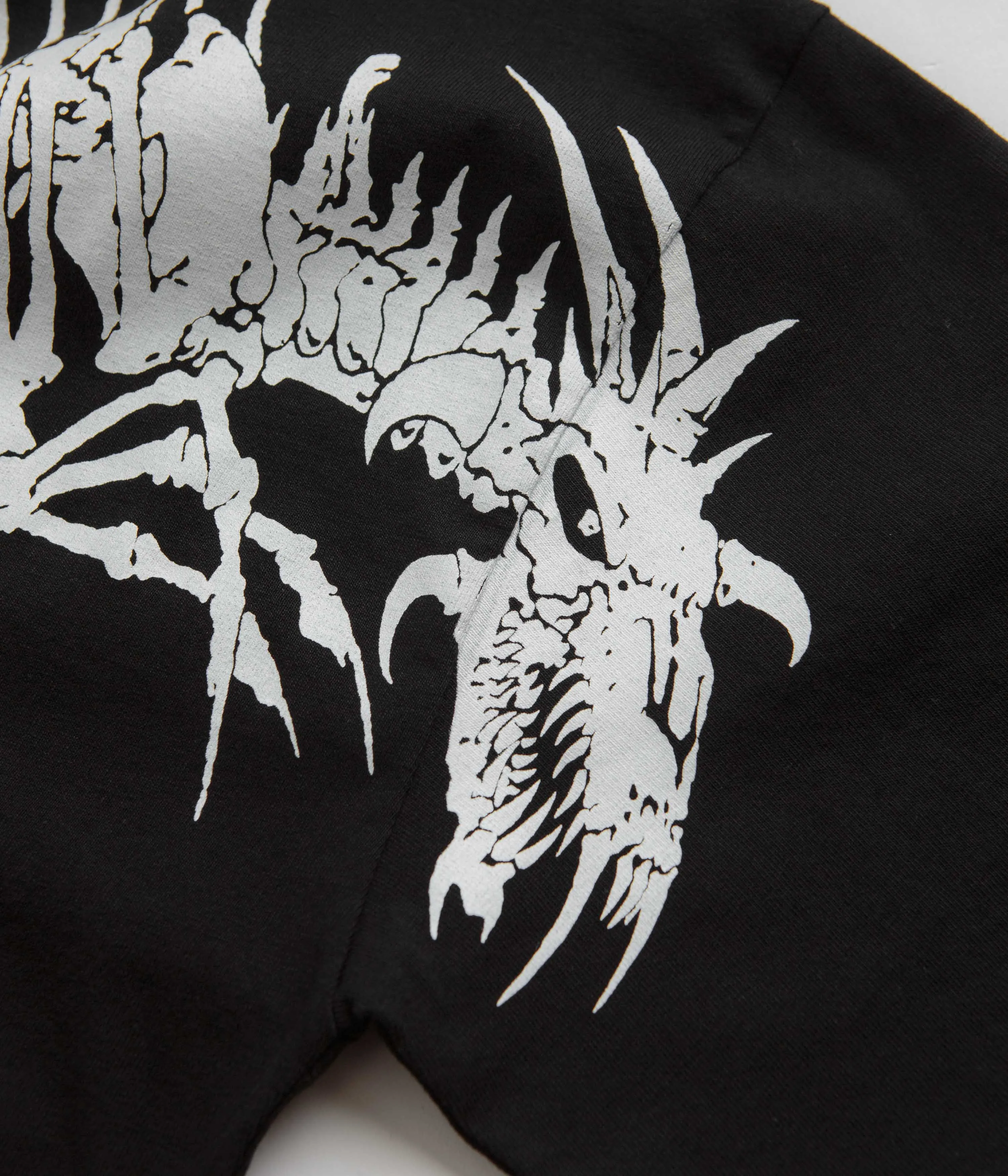 Aries Acid Dragon Skelator T-Shirt - Black