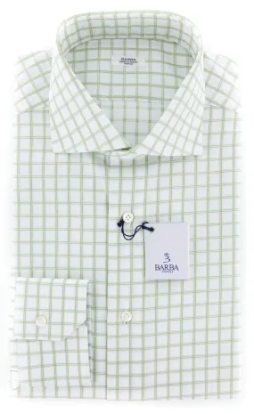 Barba Napoli Green Shirt - 15 US / 38 EU