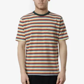 Beams Plus Multi Stripe Pocket T-Shirt