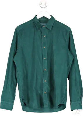 Beaufort & Blake Green Stroud Cord Shirt UK M