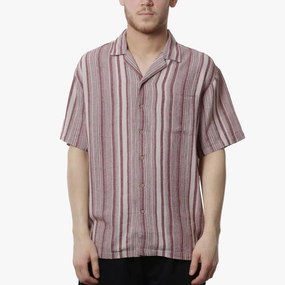 Brixton Bunker Seersucker Woven Shirt