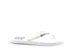 CALVIN KLEIN Ciabatta Infradito Flip Flop White HW0HW00904