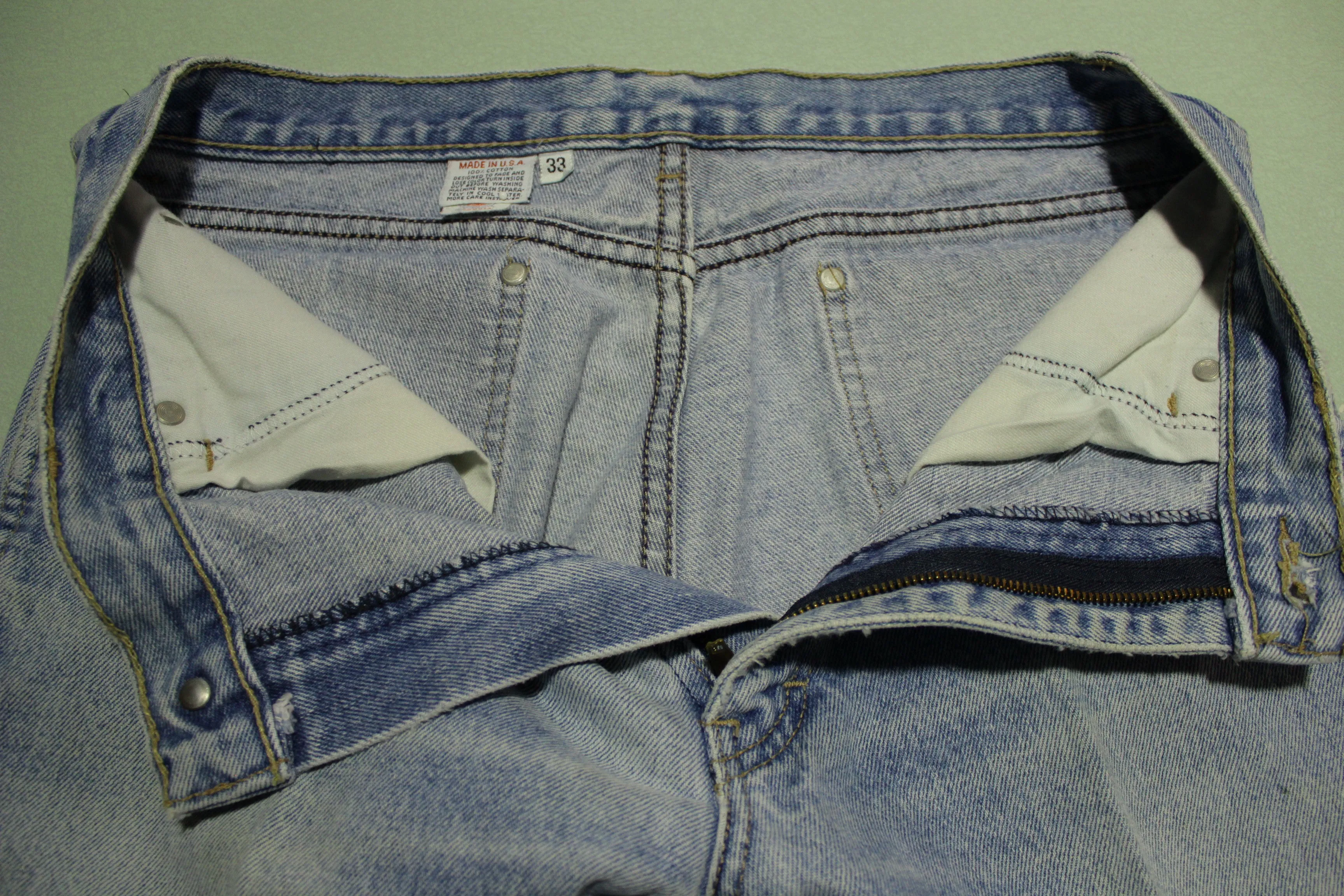 Calvin Klein Vintage 80's Made in USA White Label Mom Jeans