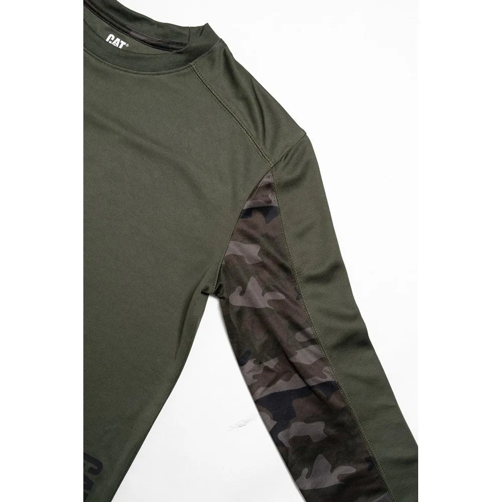 Caterpillar Coolmax Long Sleeve Tee