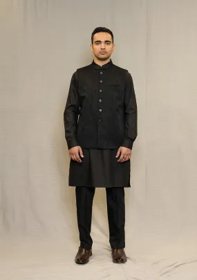 Classic Kambal Jamawar Tap Shoe Traditional Waistcoat