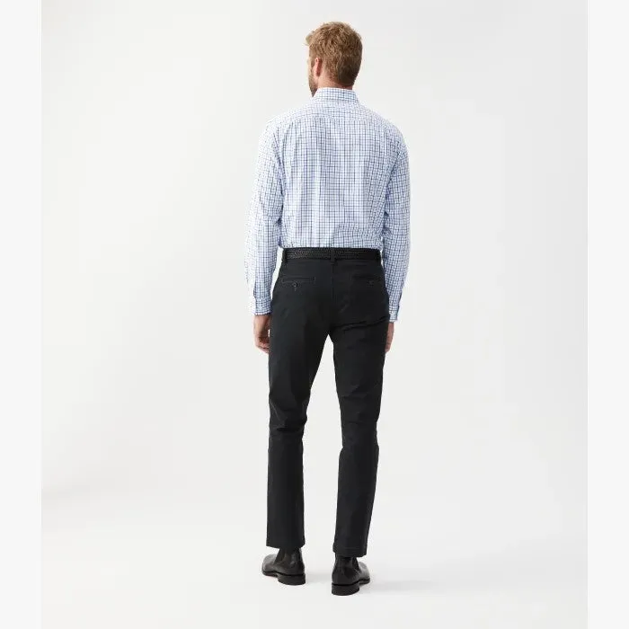 Collins Shirt - Check - Pale Blue/White