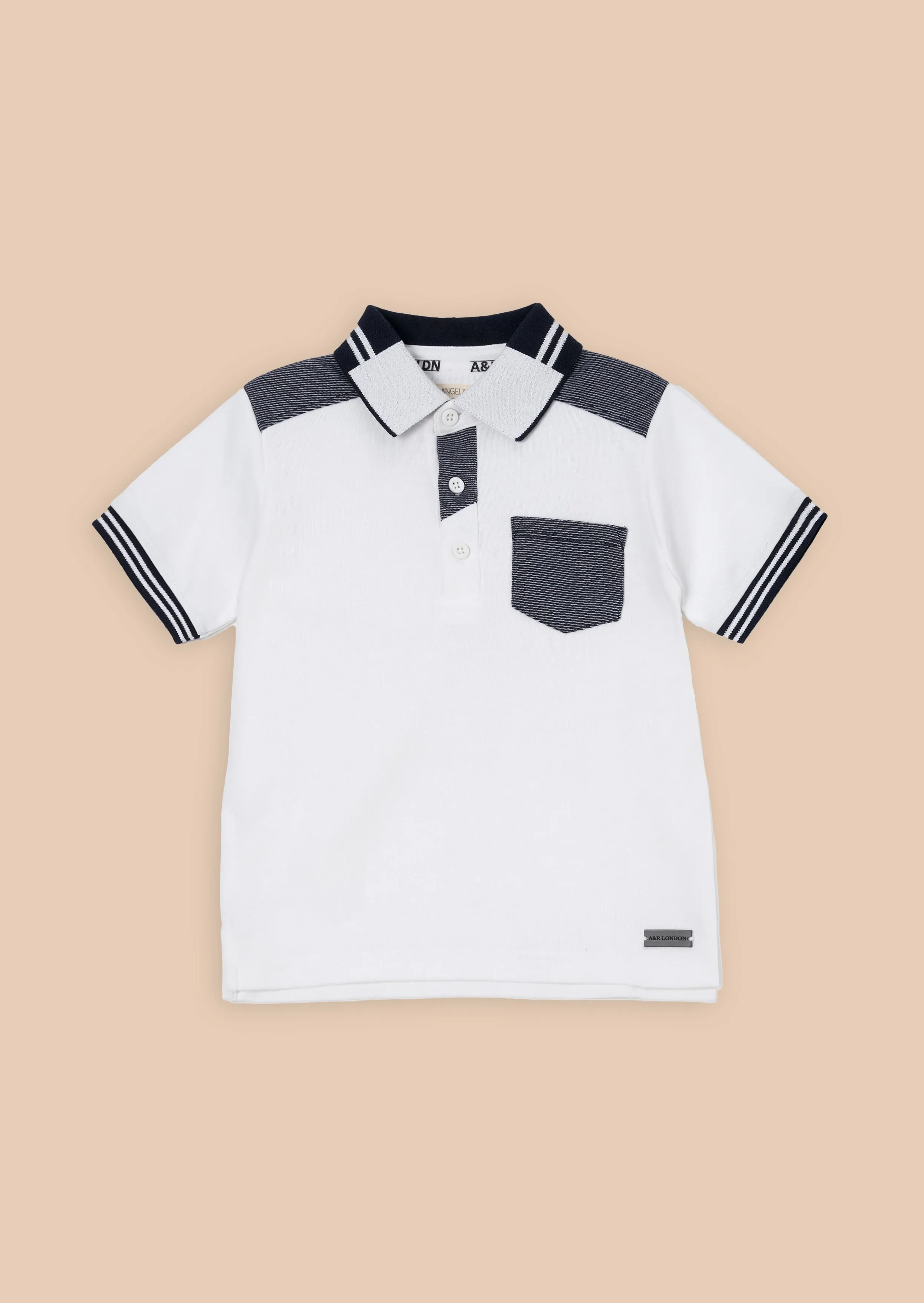 Eric White Smart Pocket Polo