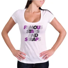 Famous SAS "Text" Womens Scoop Neck Tee