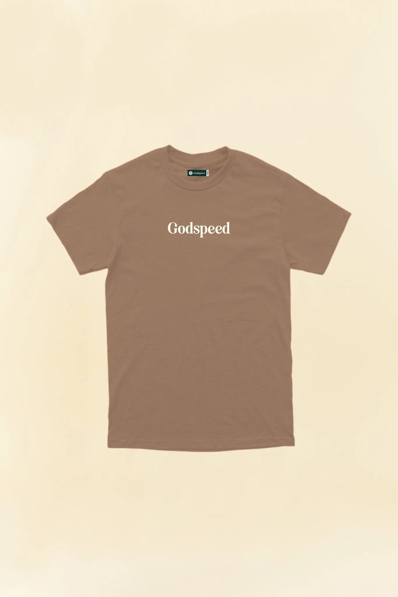 Godspeed 'Zenith' Heavyweight Organic T-Shirt - Brown