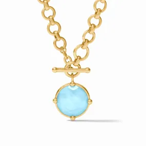 Julie Vos Honeybee Demi Necklace, Capri Blue