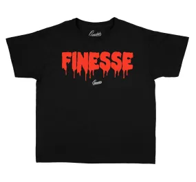 Kids Foam Lava Shirt - Finesse - Black