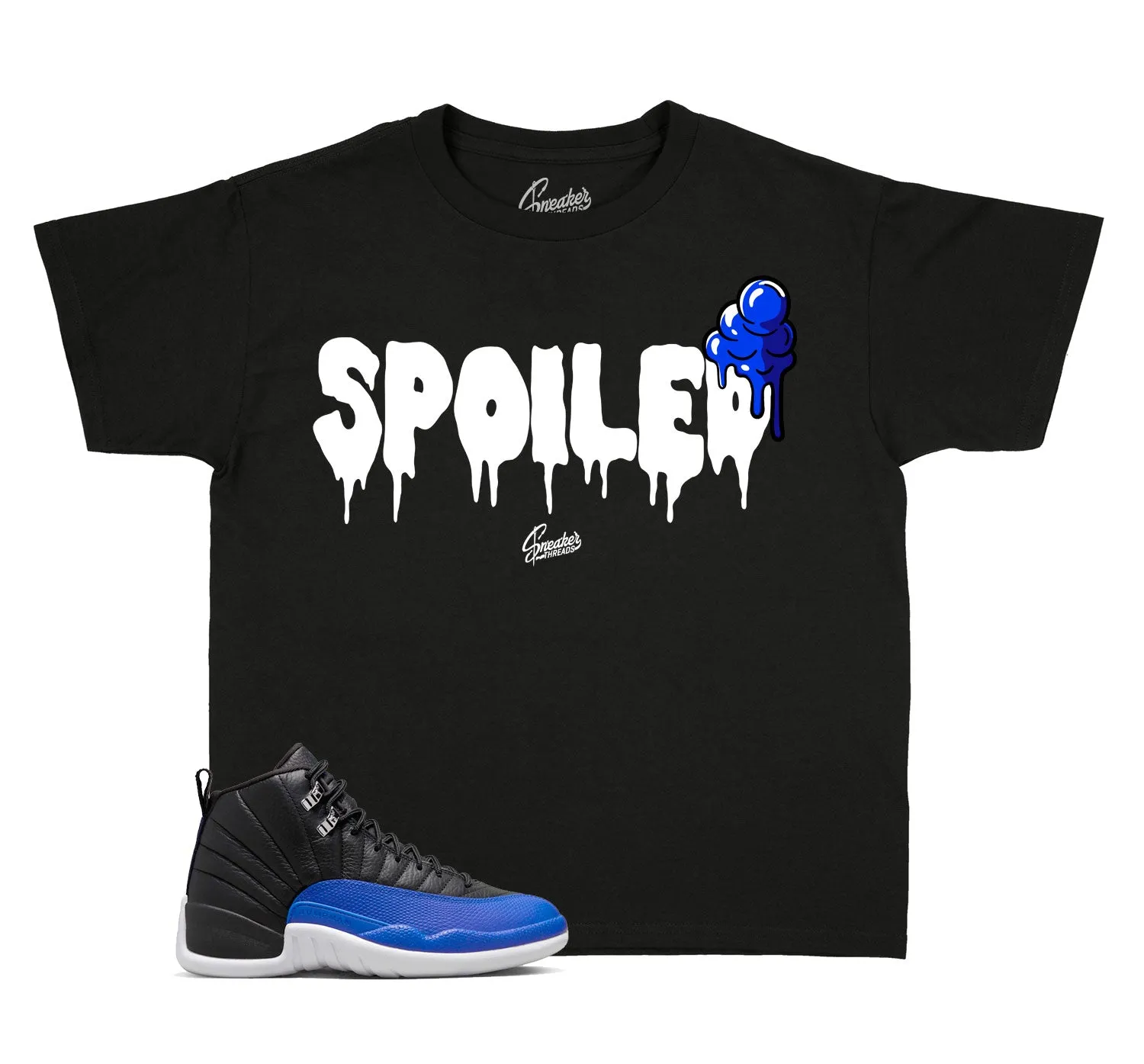 Kids Hyper Royal 12 Shirt - Spoiled - Black