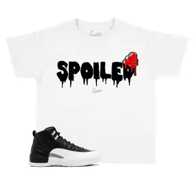 Kids Playoff 12 Shirt - Spoiled - White