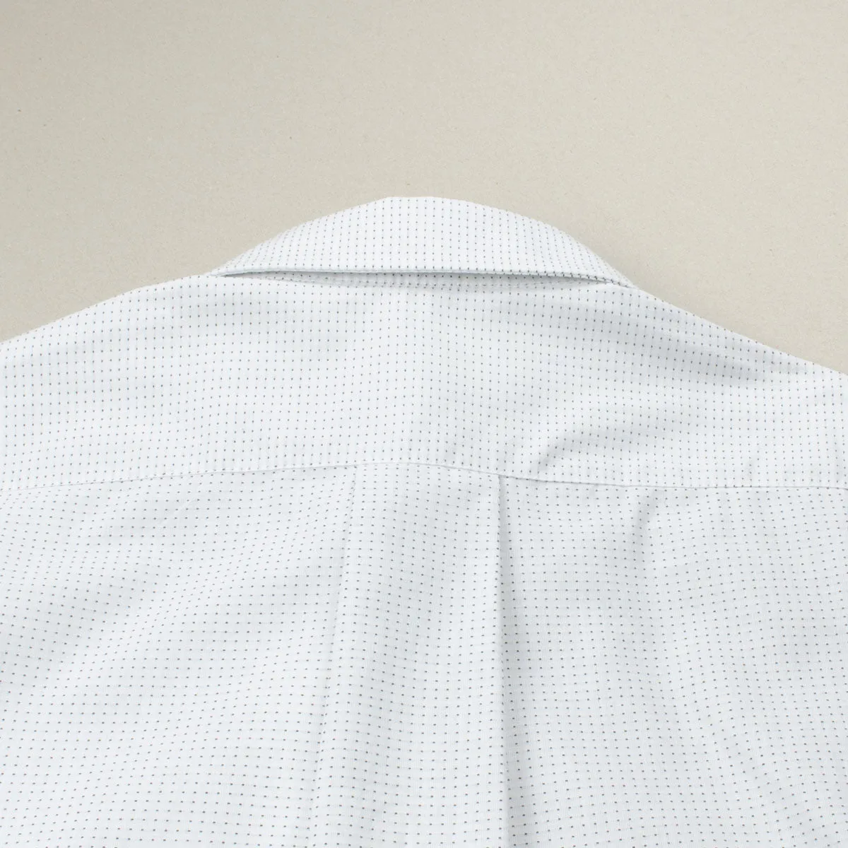 Libertine-Libertine - Passenger Burn Shirt - White with Black Dots