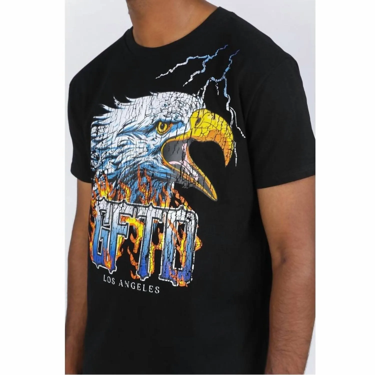 Men's Eagle T-Shirt In Black