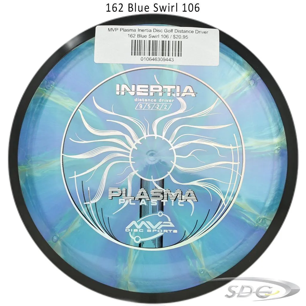 MVP Plasma Inertia Disc Golf Distance Driver