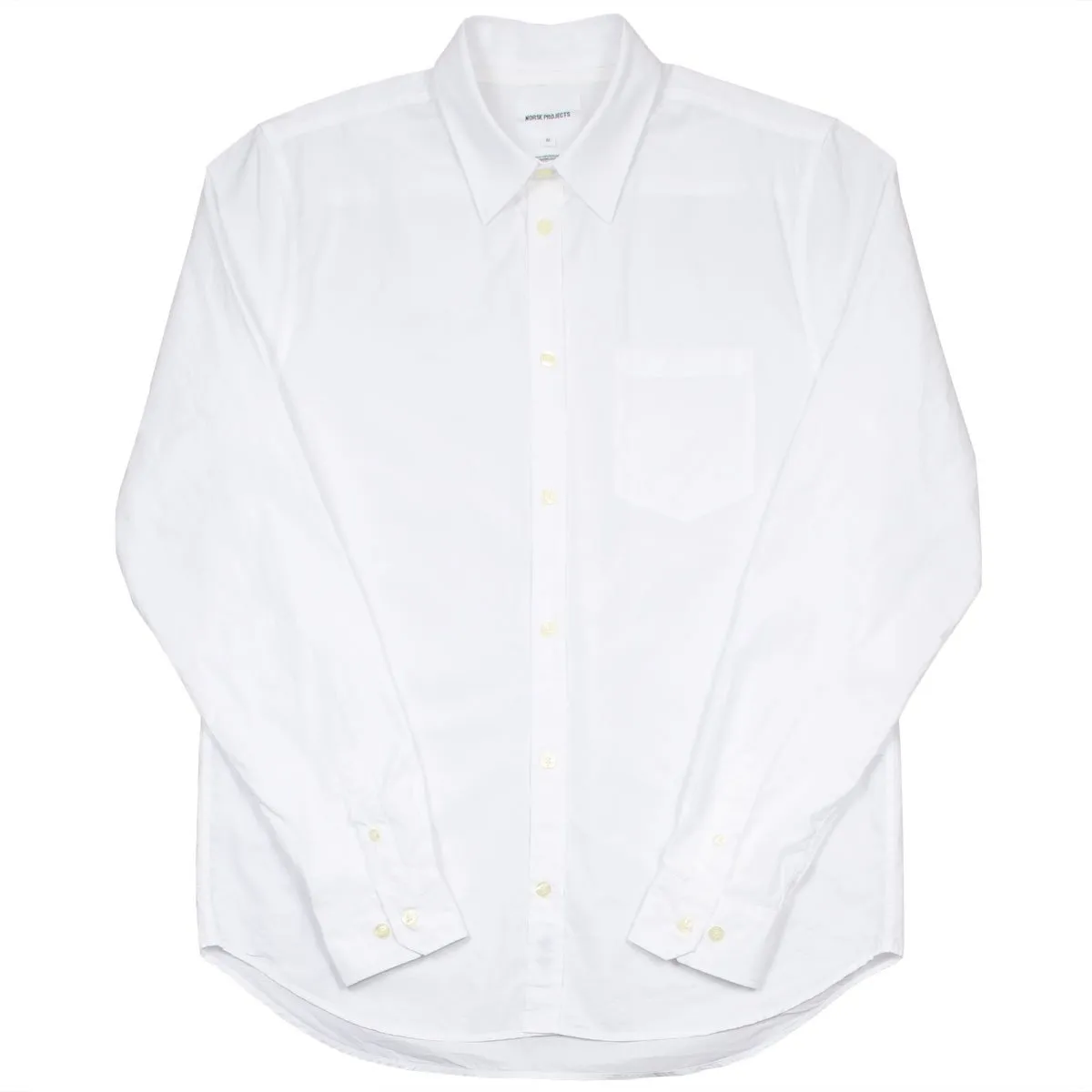 Norse Projects - Osvald Classic Poplin Shirt - White