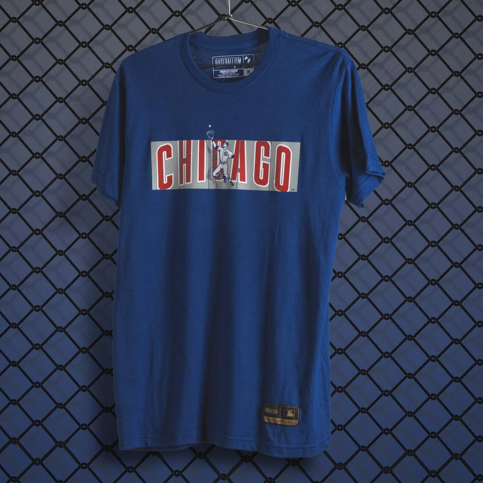 Outfield Fence Tee - Chicago Cubs