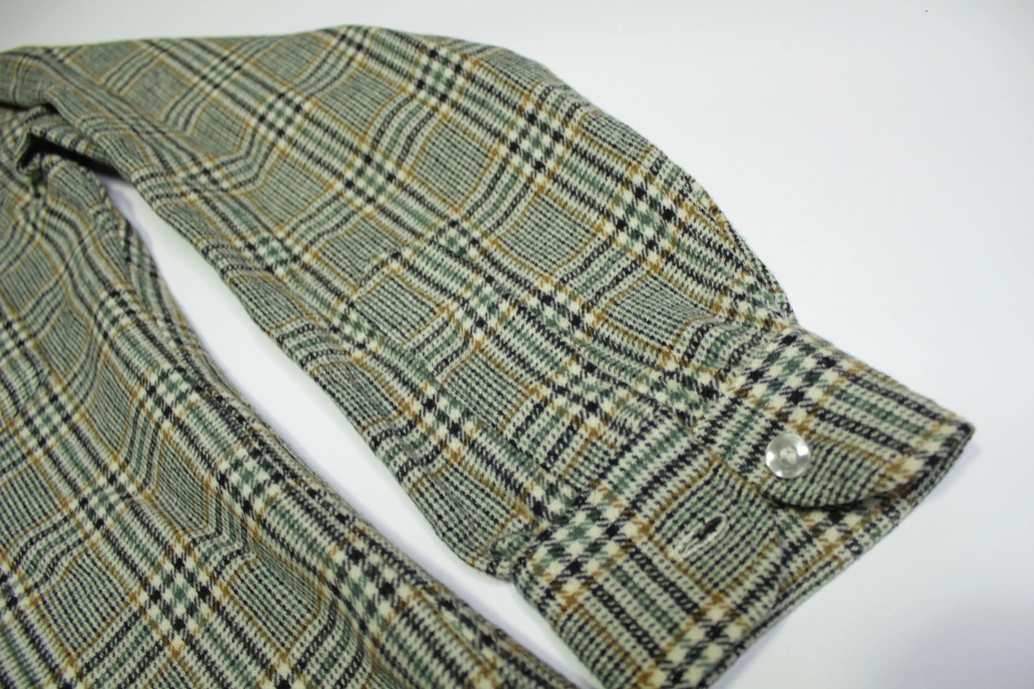 Pendleton 1960's Vintage Pure Virgin Wool USA Lodge Fireside Board Button Up Shirt