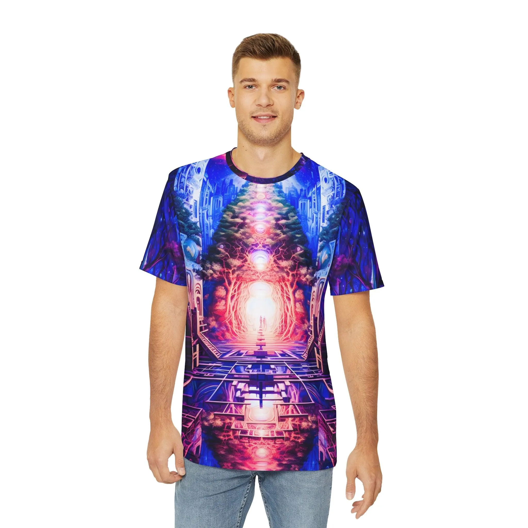 Realms v1.0 Unisex Polyester All Over Print T-shirt