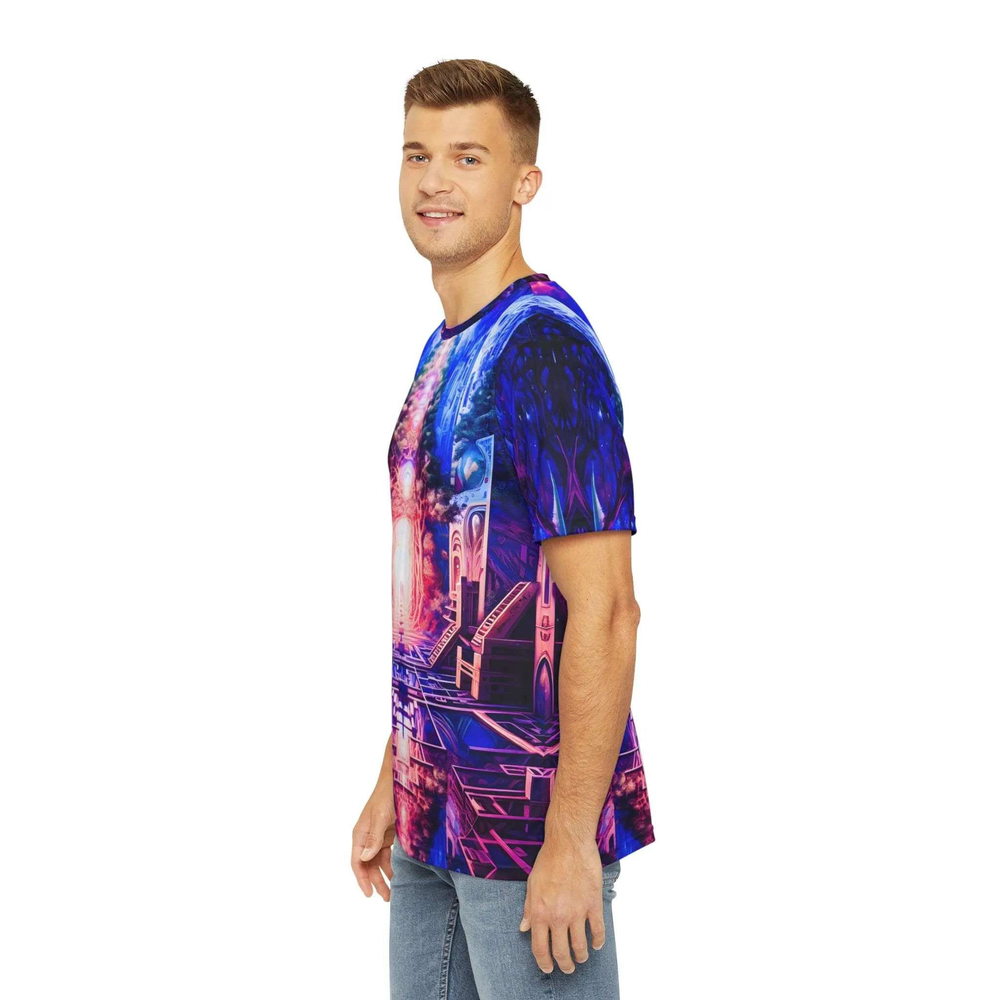 Realms v1.0 Unisex Polyester All Over Print T-shirt