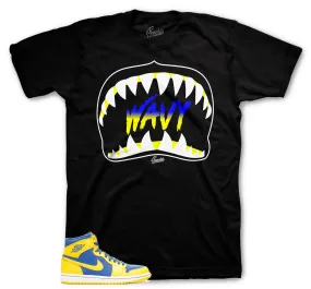 Retro 1 Laney Shirt - Wavy - Black