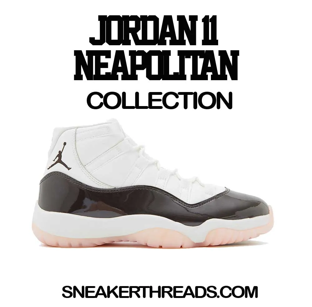 Retro 11 Neapolitan Shirt - Made You Look - White