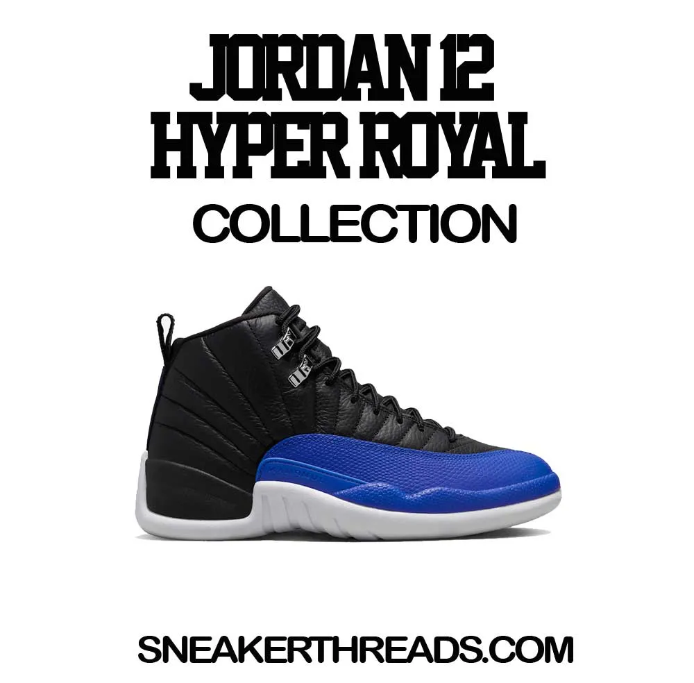 Retro 12 Hyper Royal Shirt - Nineties - Black