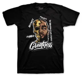 Retro 12 Royalty Shirt - Greatnip - Black