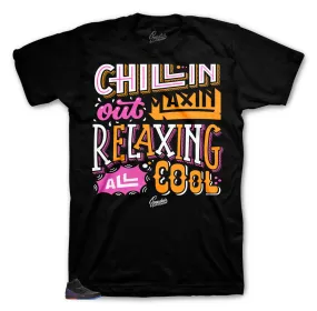 Retro 2 BHM Shirt - Chillin Relaxin - Black