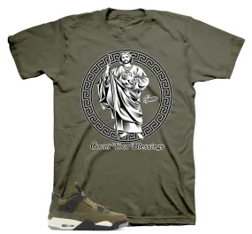 Retro 4 Craft Olive Shirt - San Judas - Military Green