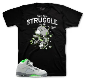 Retro 5 Green Bean Trust Your Struggle Shirt