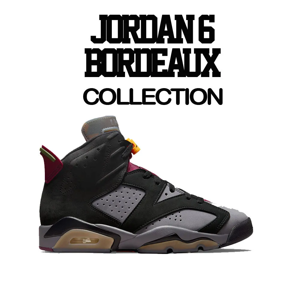 Retro 6 Bordeaux Shirt - Killa Season - Black