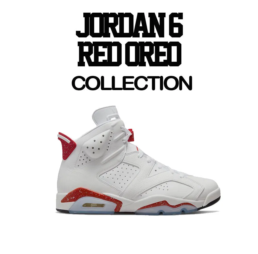 Retro 6 Red Cement Shirt - Trust issues - Black