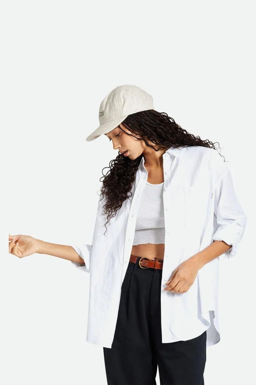 Sidney Oversized L/S Shirt - White