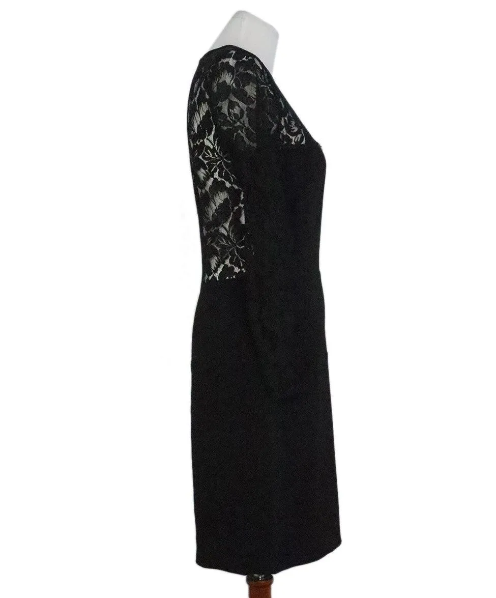 Stella McCartney Black Lace Dress sz 6