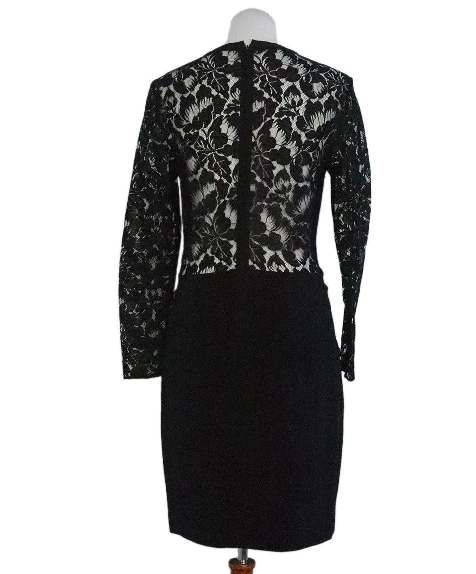 Stella McCartney Black Lace Dress sz 6