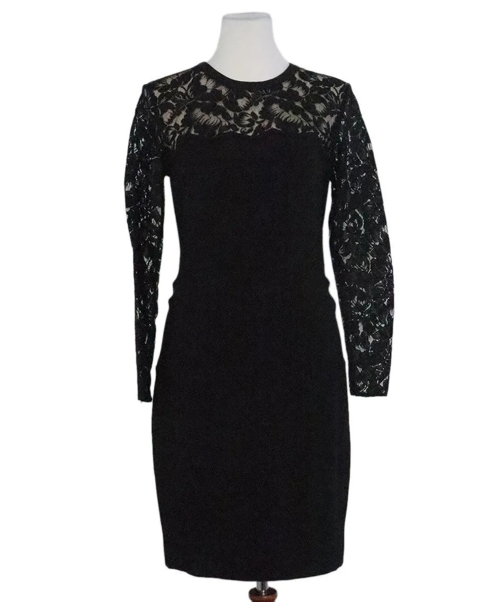 Stella McCartney Black Lace Dress sz 6