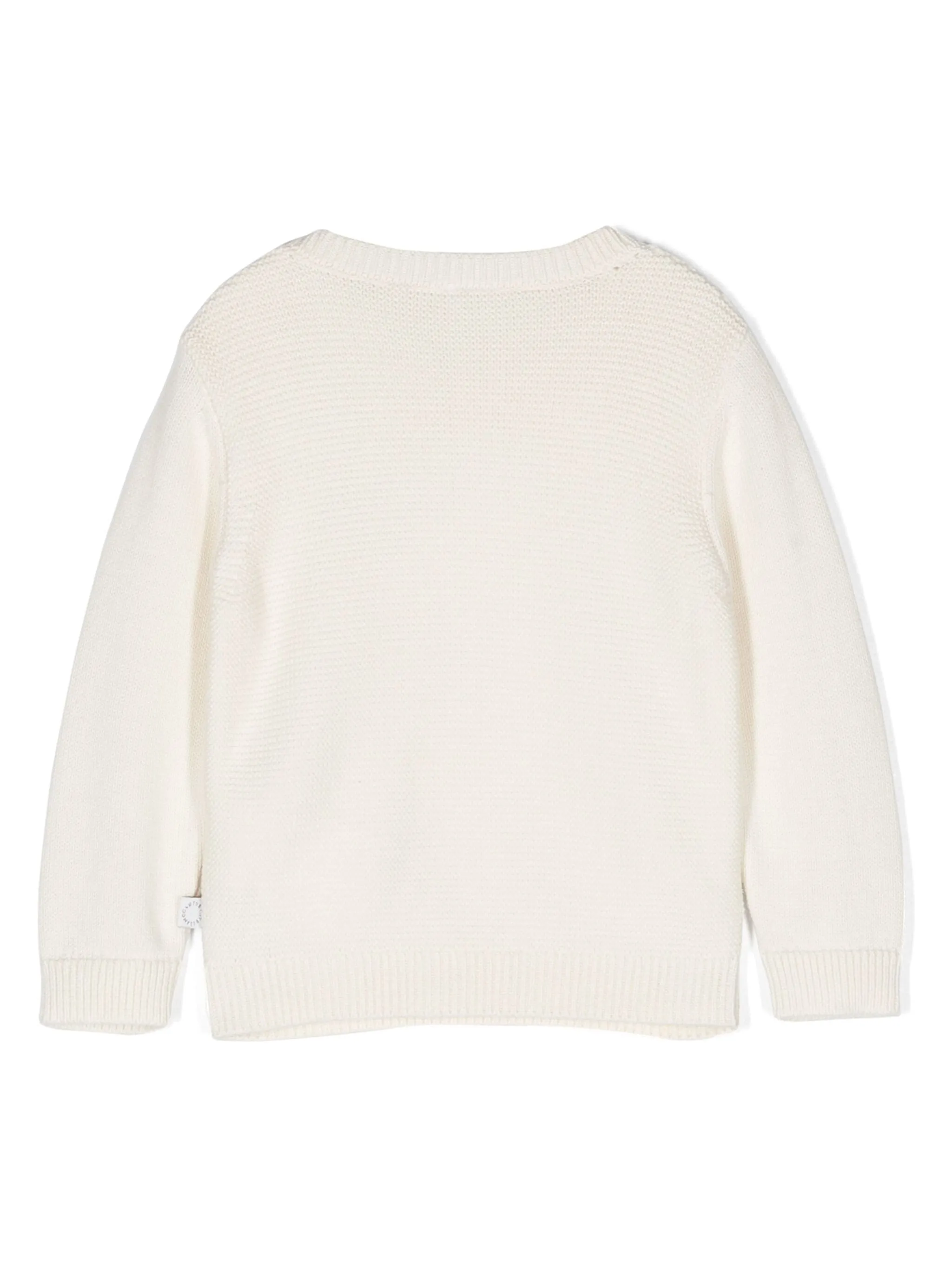 STELLA MCCARTNEY KIDS Baby Organic Cotton Star Intarsia Sweater