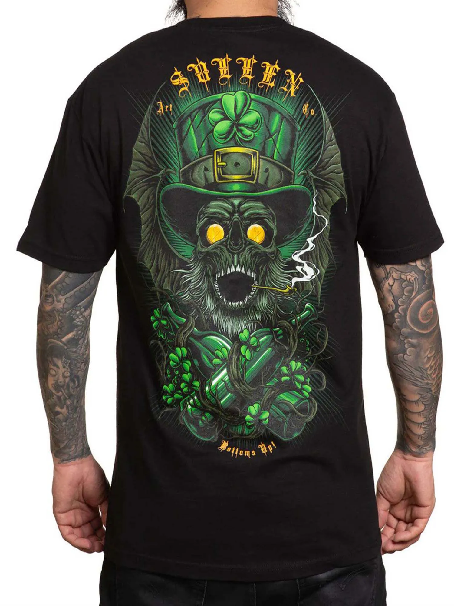 Sullen Men's Saint Batty Short Sleeve Standard T-shirt