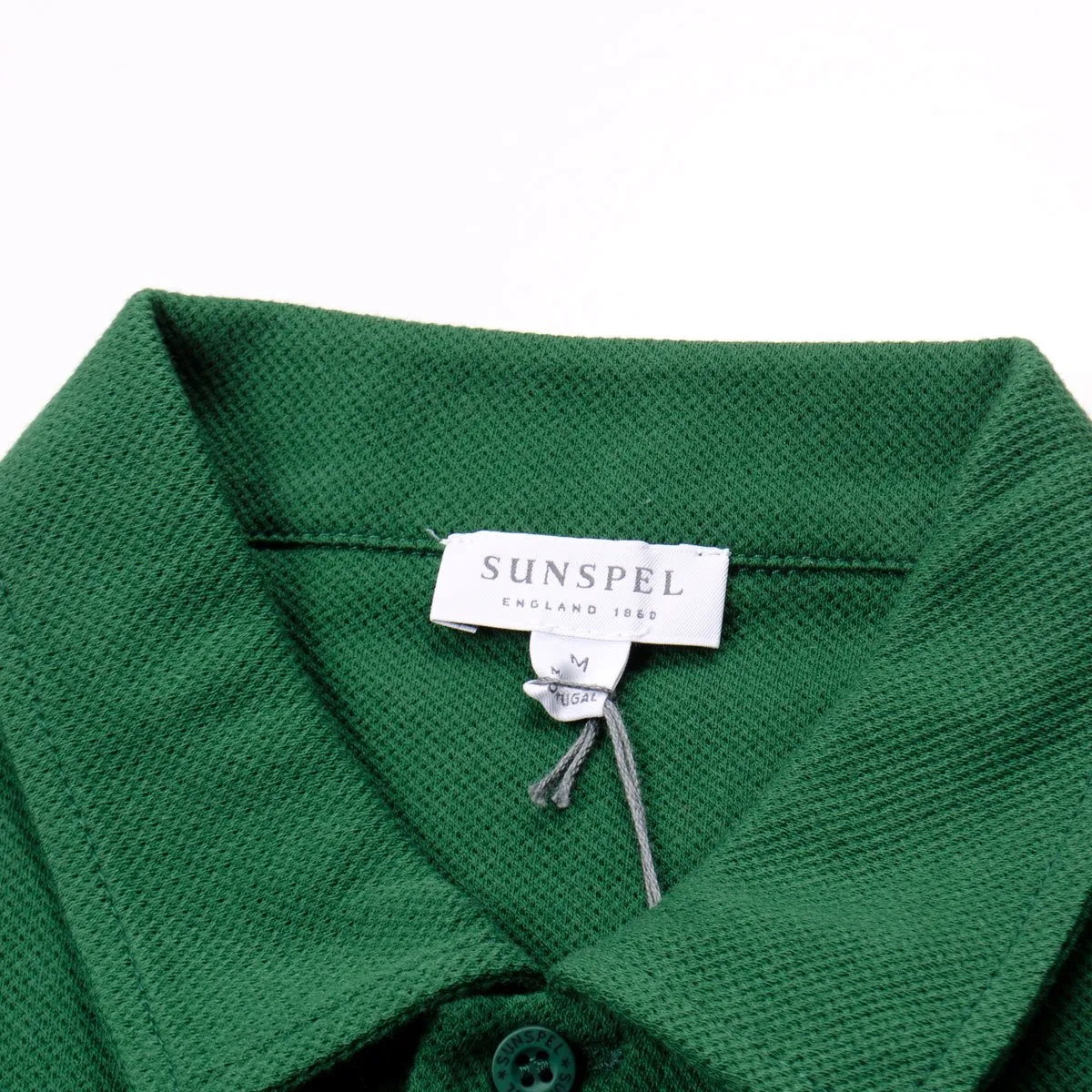 Sunspel - Short Sleeve Riviera Polo - Kale