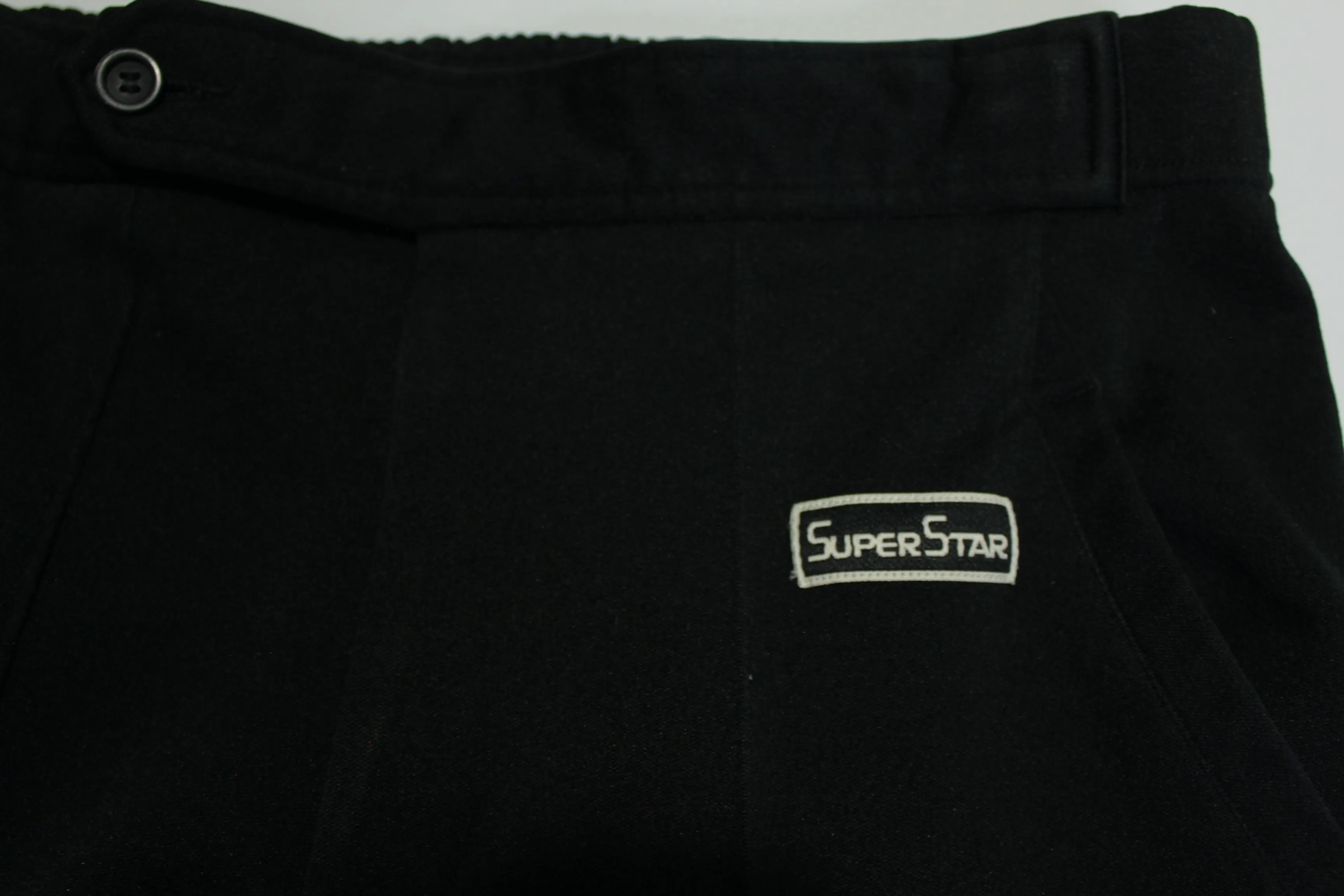 SuperStar Vintage 80's Black StripedTrack Sweat Pants