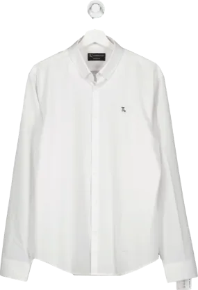 Tailored Athlete White Muscle Fit Signature Shirt UK L