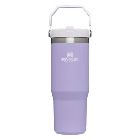 The 30oz IceFlow Flip Straw Tumbler in Lavender