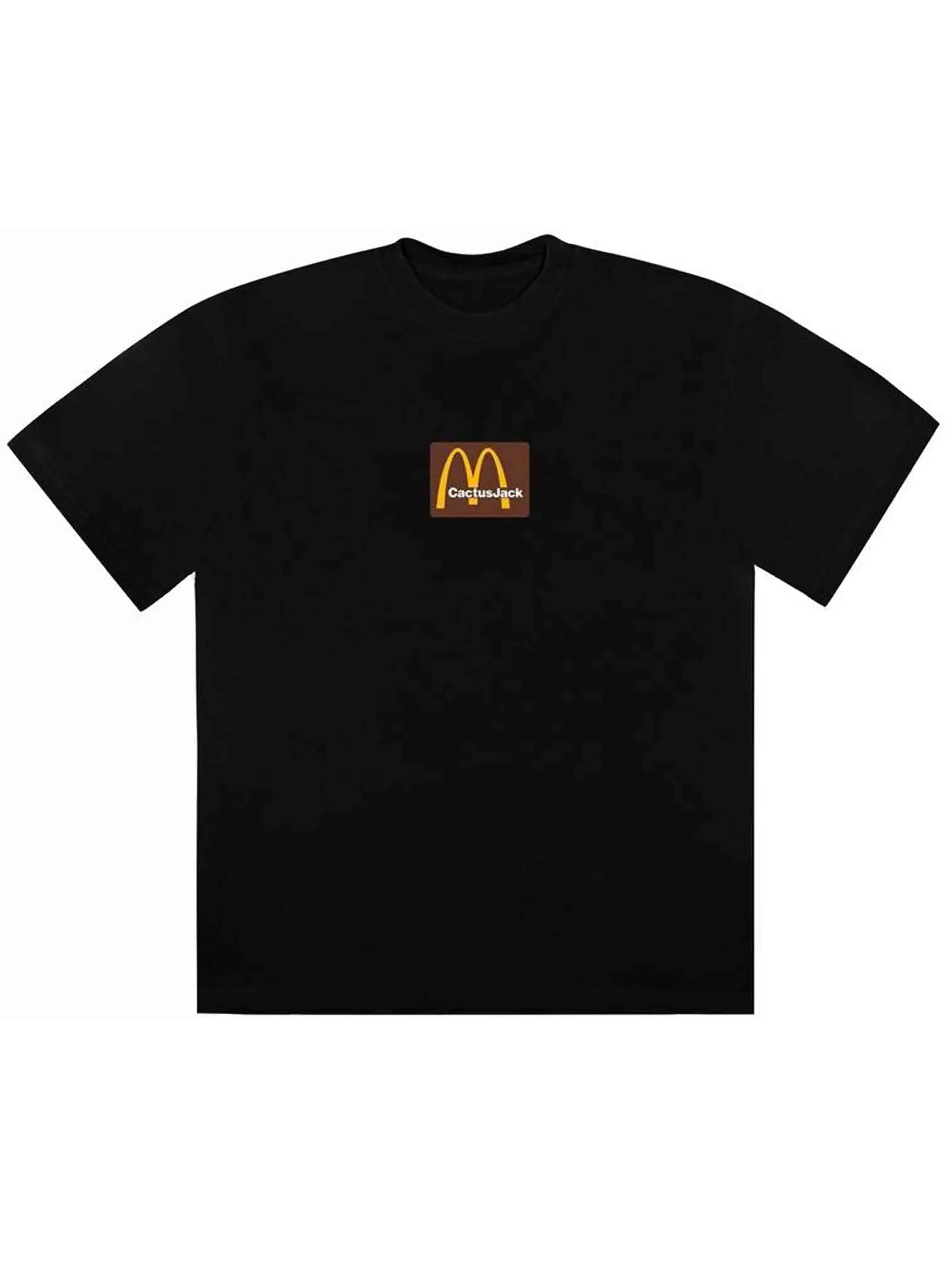 Travis Scott x McDonald's Sesame Inv T-shirt Black Brown