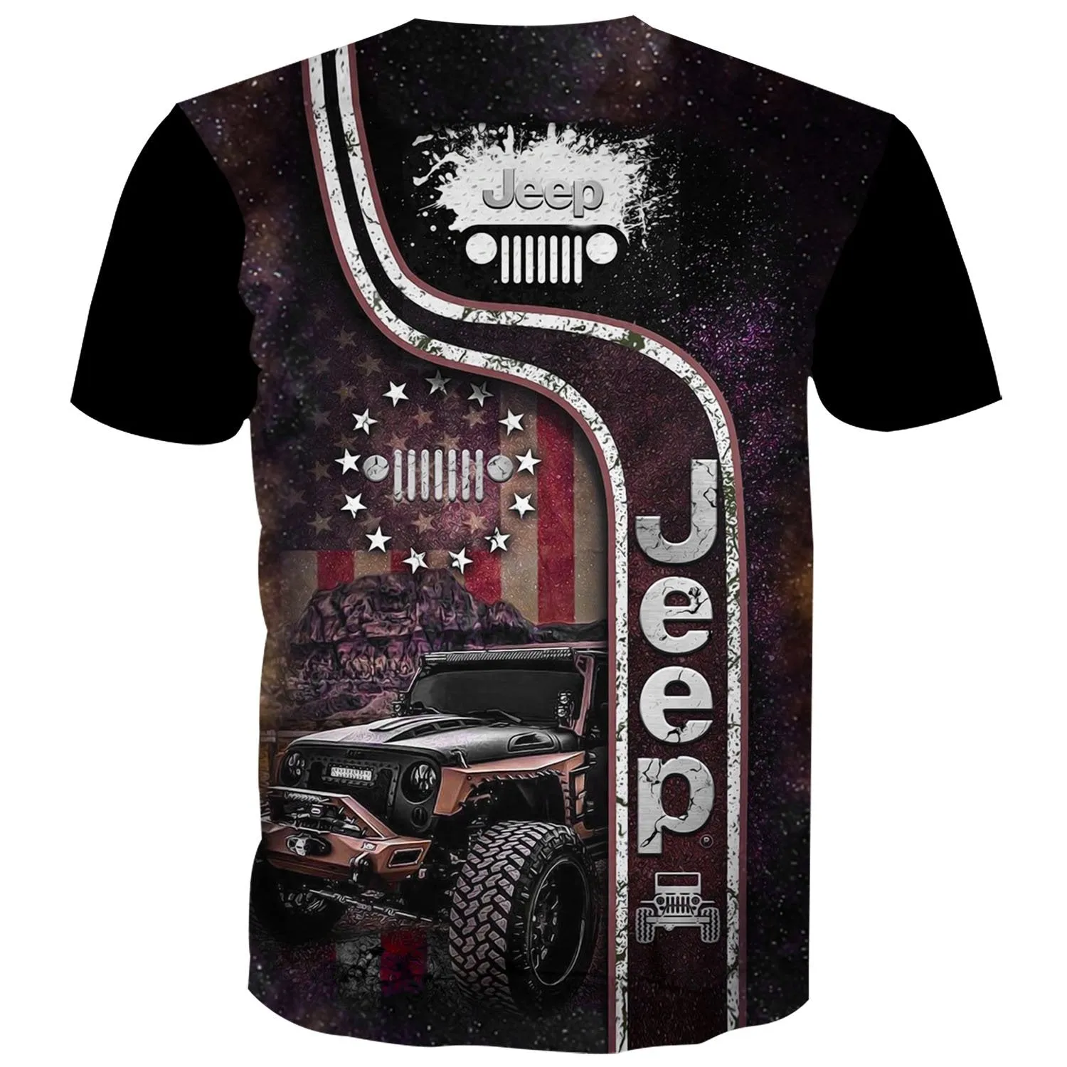 US Galaxy Jeep - T-Shirt