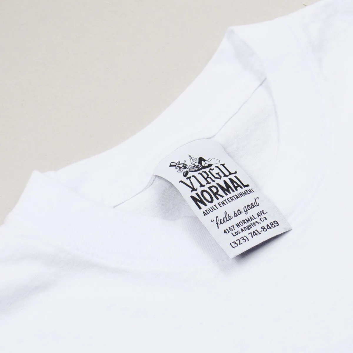 Virgil Normal - Biz in the Streets T-shirt - White